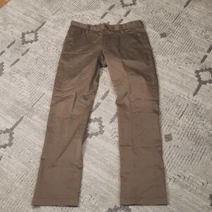 Perry Ellis men's Slimfit olive/brown pants size 30